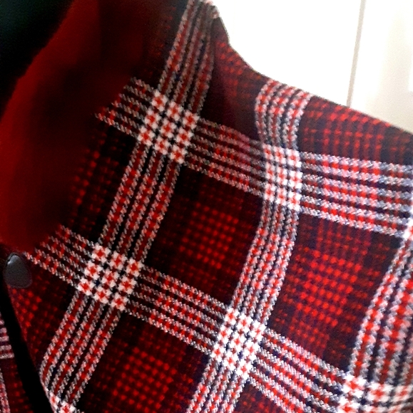 NWOT Wool Blend Cape - Picture 4 of 7